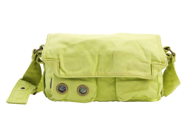 Зелена сумка | Ізольовані — стокове фото
