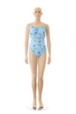 Mannequin in swimsuit | Isolated clipart