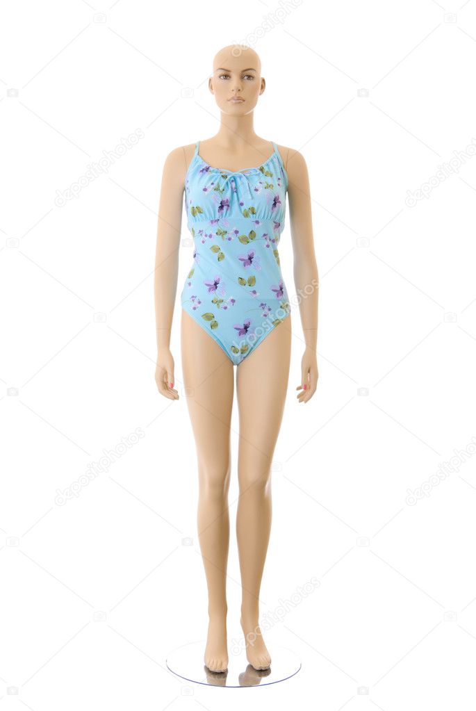 Mannequin in swimsuit | Isolated