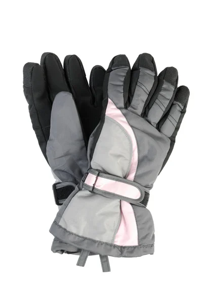 Female ski gloves | Isolated — Stock Photo, Image