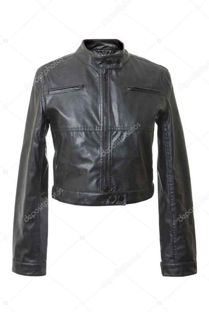 Female leather jacket | Isolated