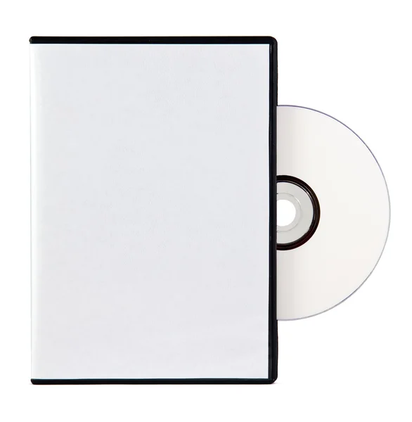 Blank Case and DVD — Stock Photo, Image
