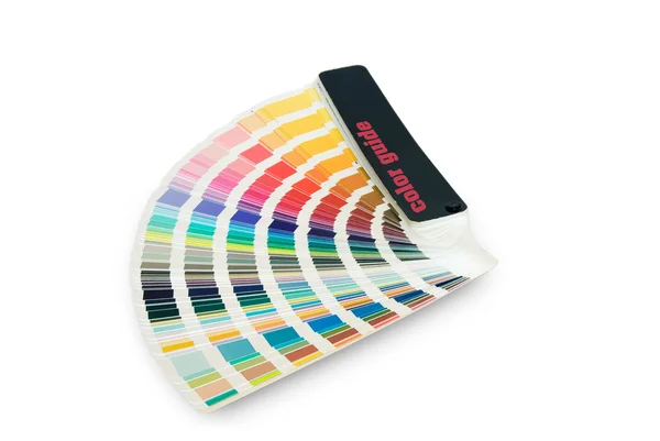Paleta vzorník barev — Stock fotografie