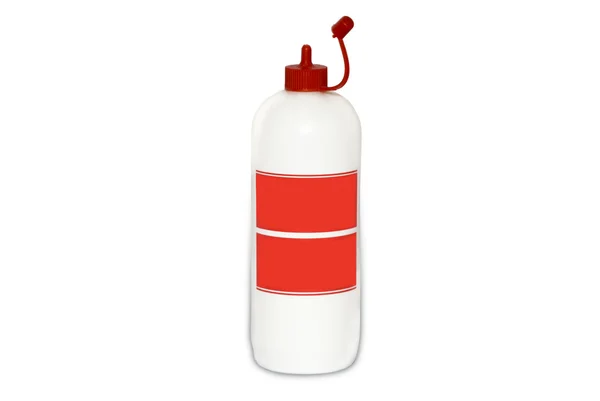 Glue bottle with neutral label — Stock Photo, Image