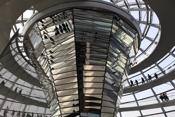 stock image Dome on top of the Reichstag