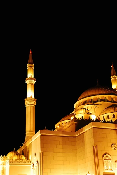 stock image Mosque at night