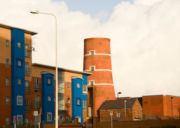 Residential buildings in Preston — Stock Photo, Image