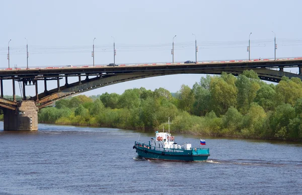 Вид на реку Ока — стоковое фото