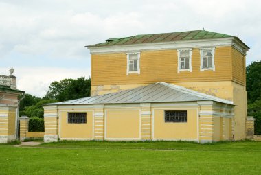 Household outbuilding in Kuskovo estate clipart