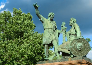 Minin and Pozharsky monument clipart