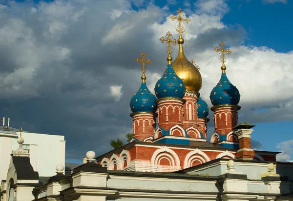 Ορθόδοξη εκκλησία στη Μόσχα — Φωτογραφία Αρχείου
