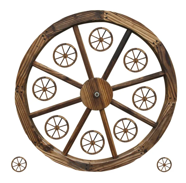 Wagon Wheels isolated — Stock Photo, Image