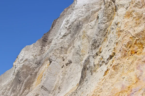 Stock image Multi-coloured sand, alum bay, Isle of Wight