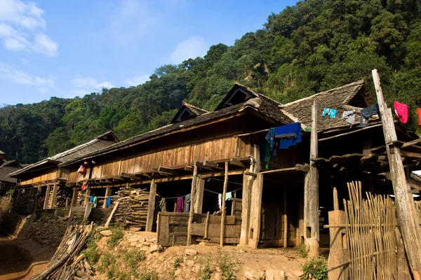 Hill tribe's house — Stock Photo, Image