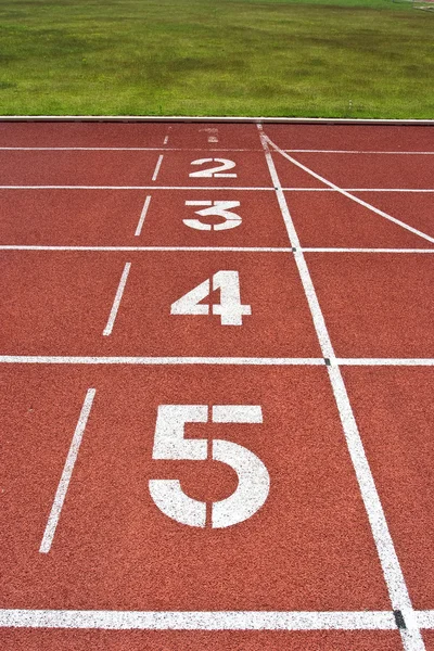 Running track — Stock Photo, Image