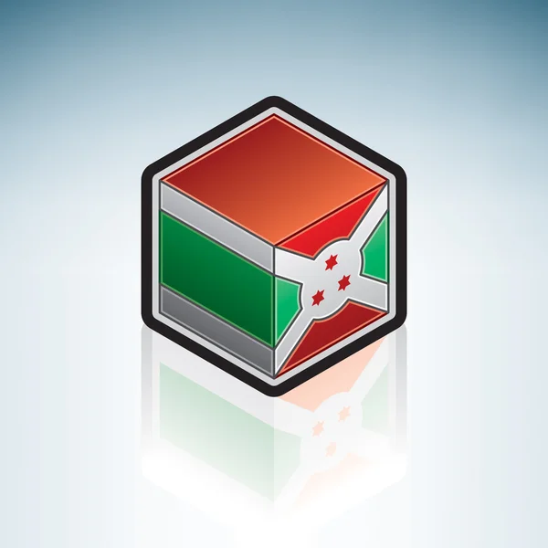 Burundi Gary Afrique — Image vectorielle