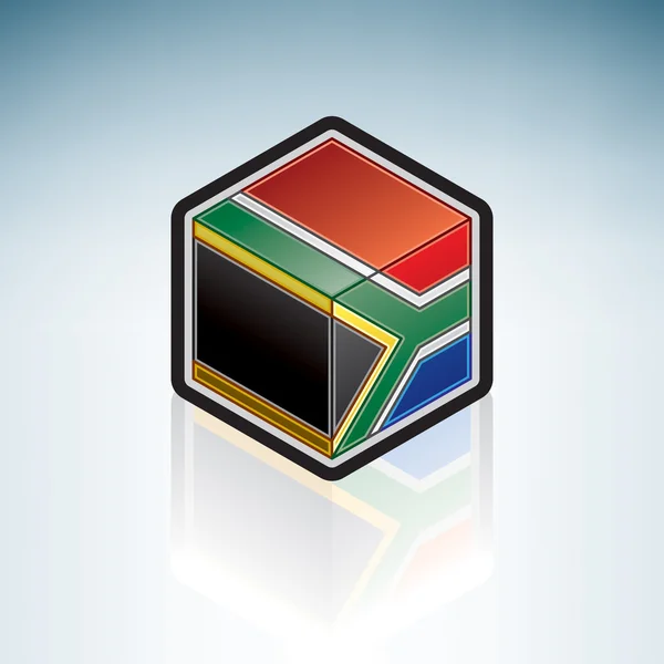 Afrique du Sud Gary Afrique — Image vectorielle