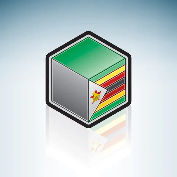 Zimbabwe { Africa } — Stockový vektor