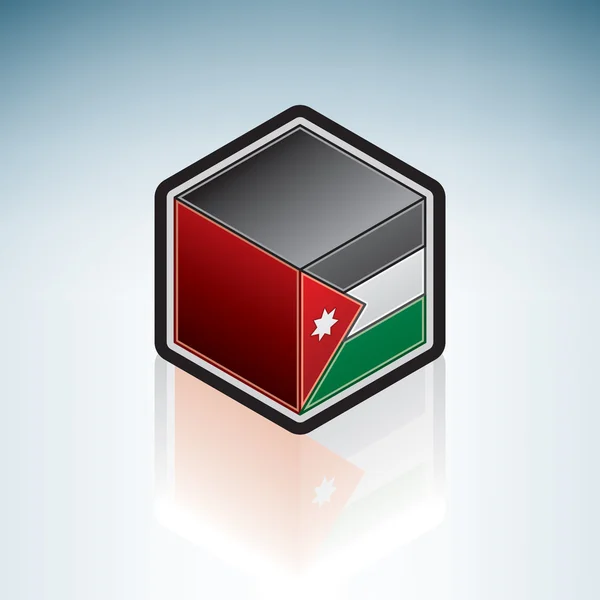 Jordanie Chypre Moyen-Orient — Image vectorielle