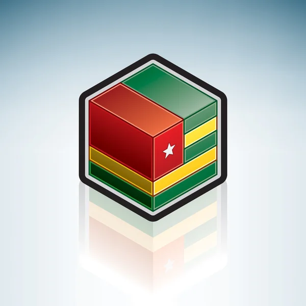 Togolese { Africa } — Διανυσματικό Αρχείο