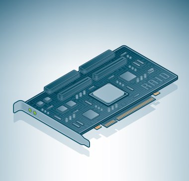 I/O PC Card clipart