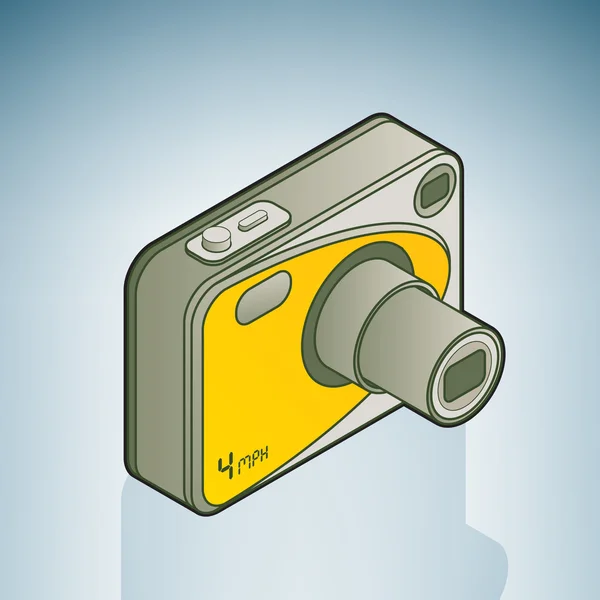 Pocket Camera — Stock Vector