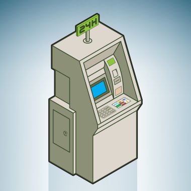 Street Vending Machine clipart