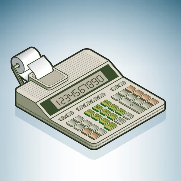 stock vector Office Calculator