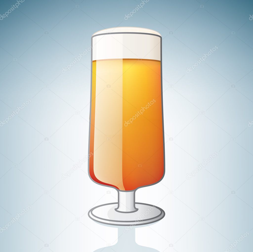 Light Beer Glass