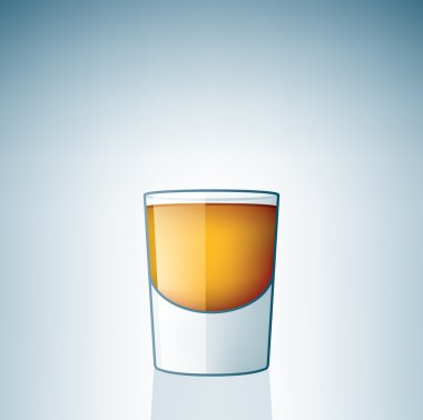 Vodka Shoot Glass clipart