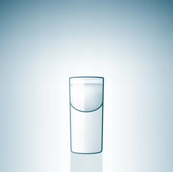 stock vector Vodka Shoot Glass