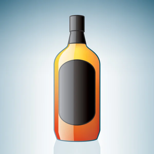 Botella de Ginebra — Vector de stock