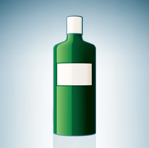 Джин пляшка — стоковий вектор