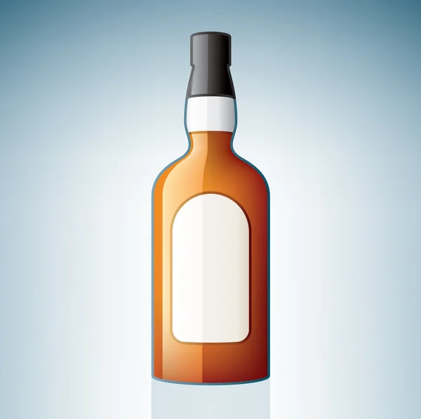 Whiskeyflasche — Stockvektor