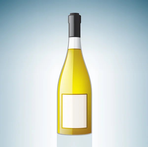 Пляшку вина — стоковий вектор