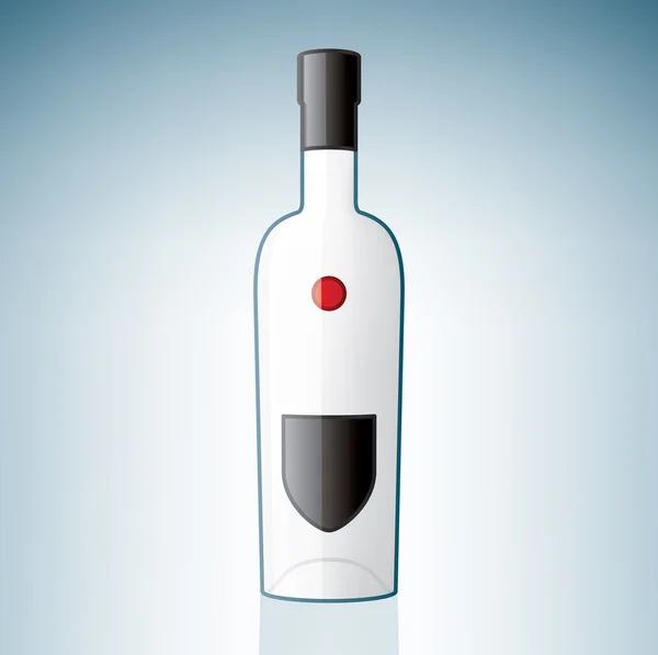 Vodka flaska — Stock vektor