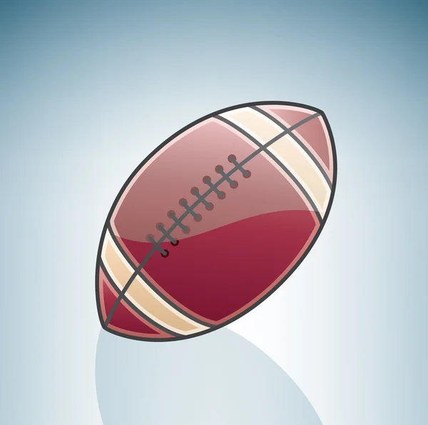 American Football Ball — Stock Vector