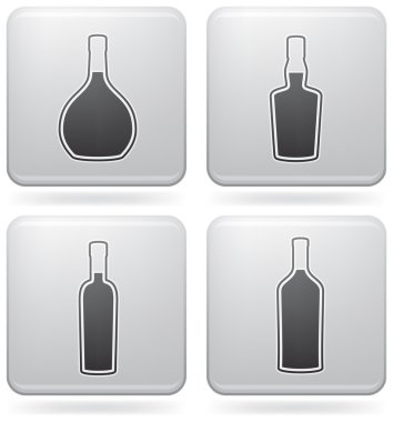 Alcohol glasses clipart