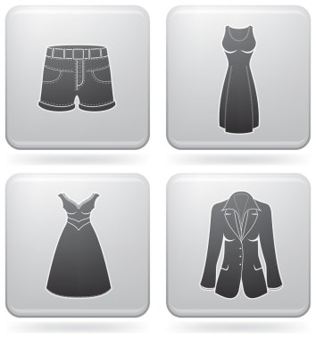 Woman's Clothing clipart