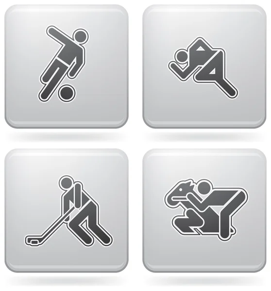 Chiffres sportifs — Image vectorielle