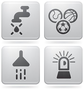 Camping Icons clipart