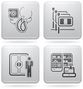 Hotel Related Icons clipart