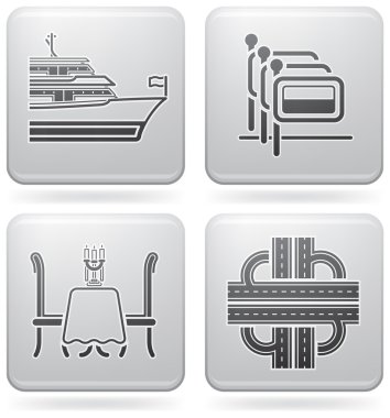 Hotel Info and Services clipart