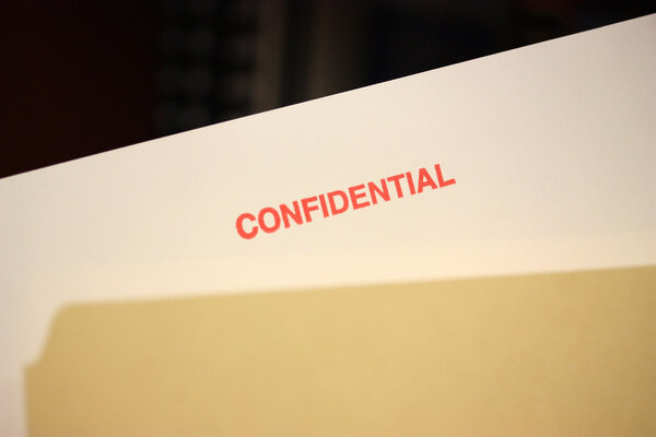 Confidential Stamp