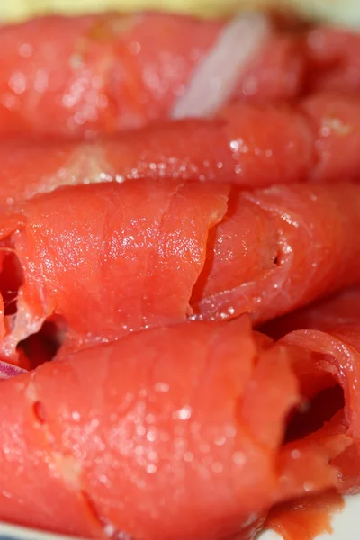 stock image Smoked Lock Salmon