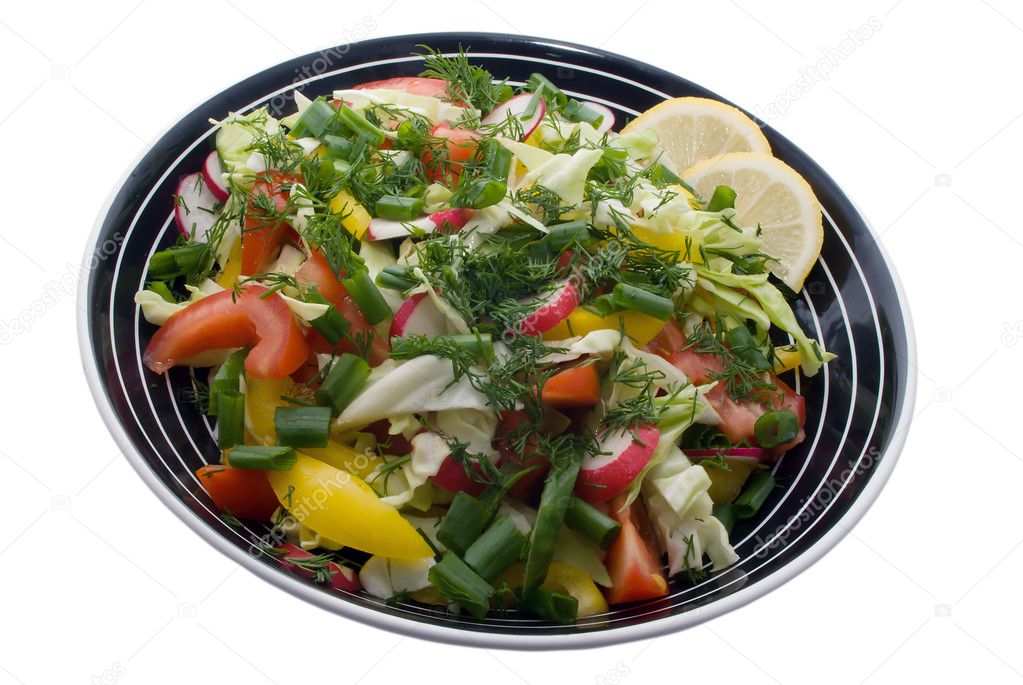 Salad ready