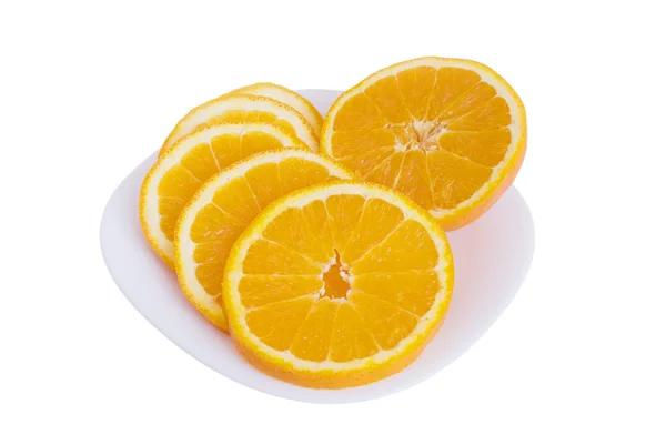Oranžové plátky — Stock fotografie