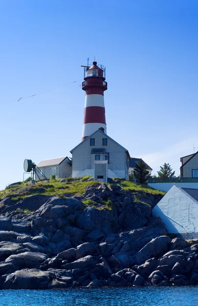 stock image Norwegian lighthouse