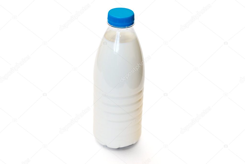 The full bottle of milk
