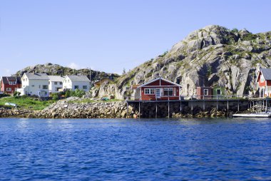 köy skrova Norveç lofoten Adaları